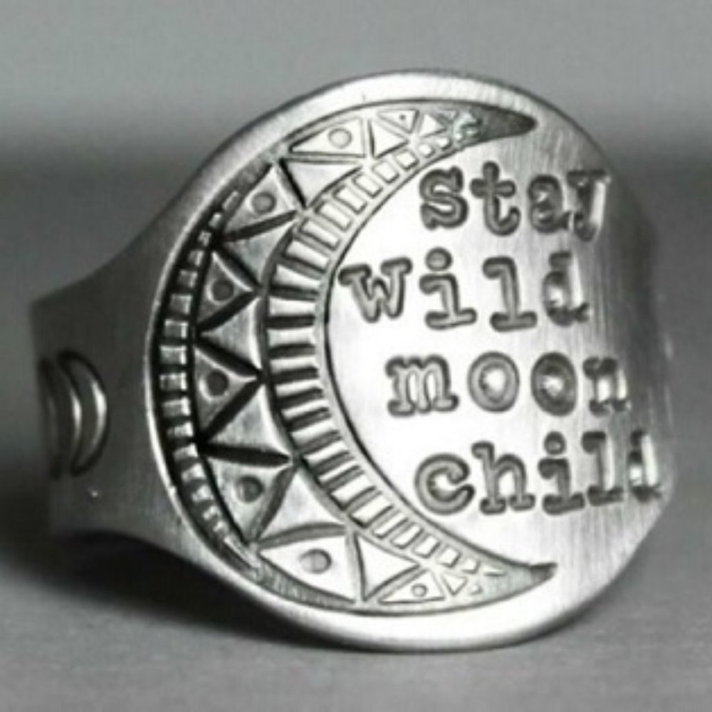 NEW James Avery Style Celestial Moon Ring